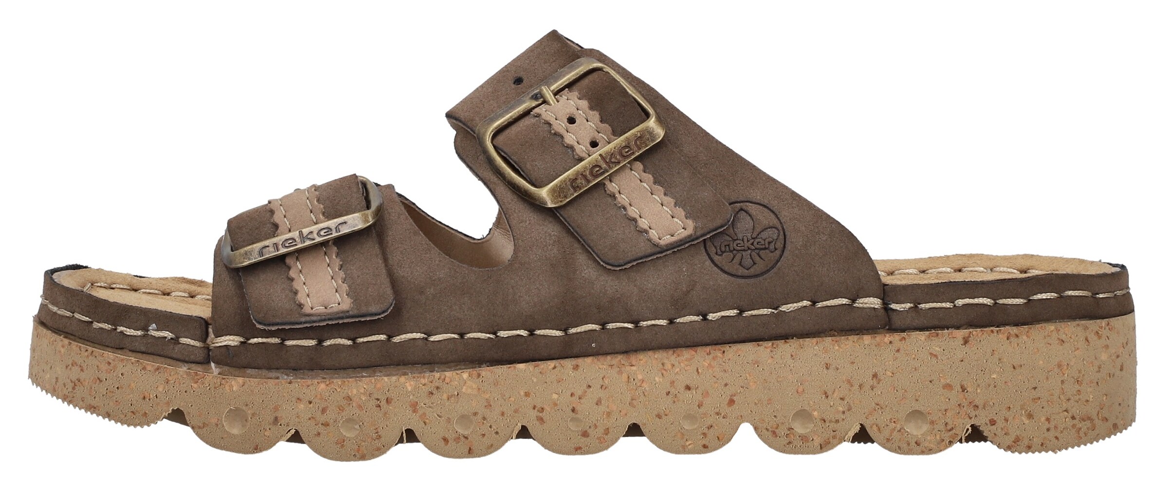 Rieker Mules in Brown