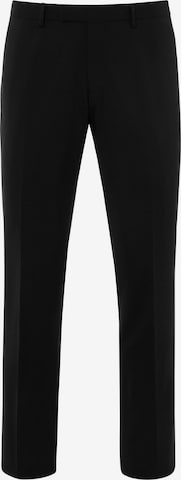 Thomas Goodwin Pleated Pants in Black: front