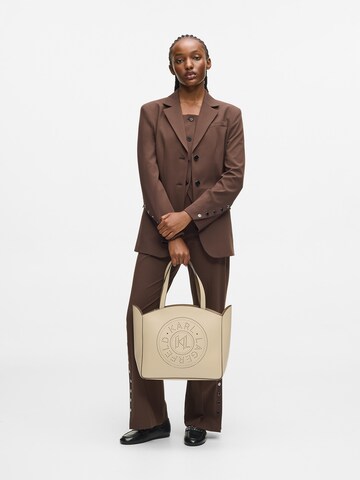 Shopper di Karl Lagerfeld in beige