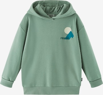 Reima Sweatshirt ' Huppis ' in Green: front