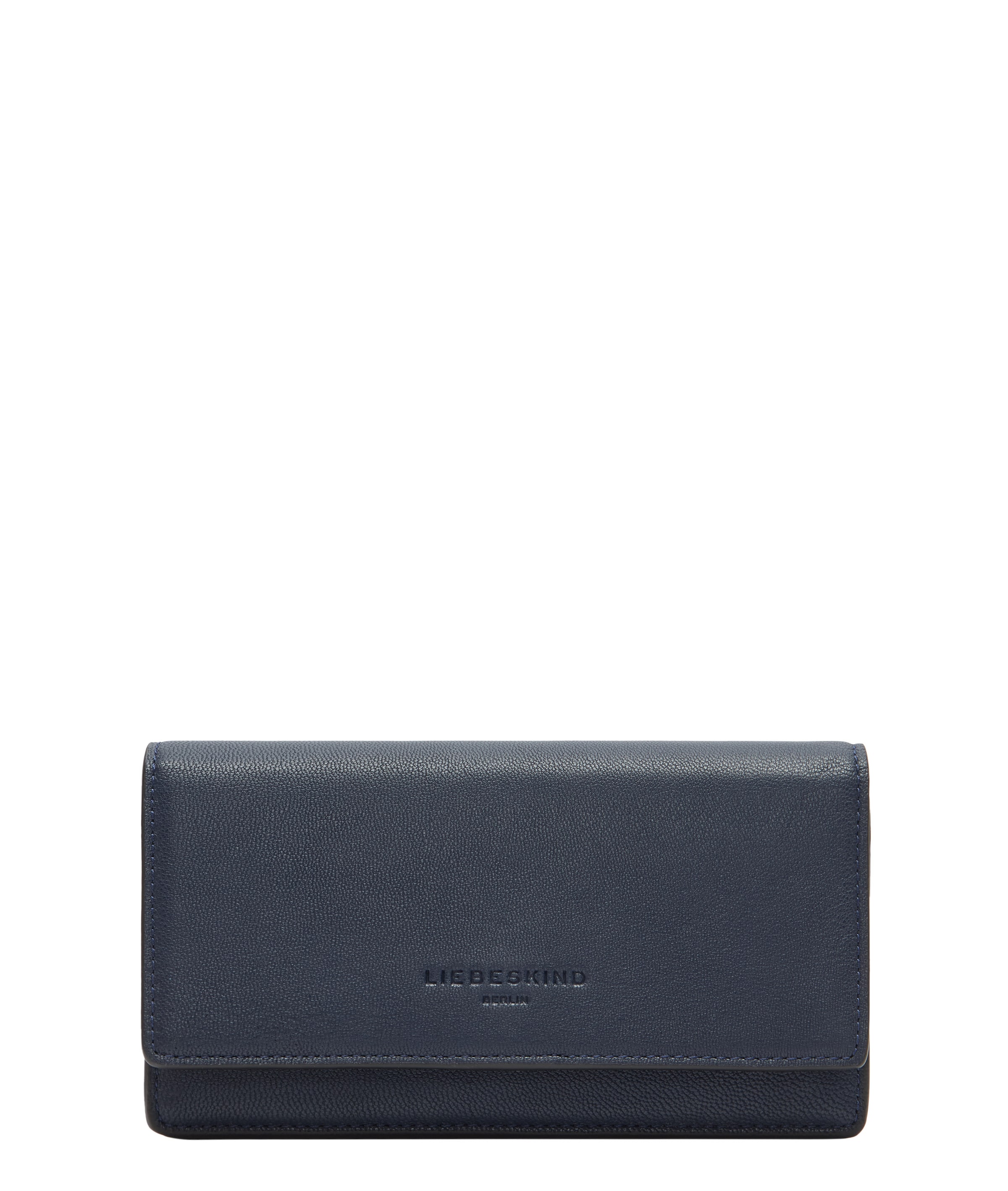 Liebeskind Berlin Denarnica 'Slam' | modra barva: sprednja stran