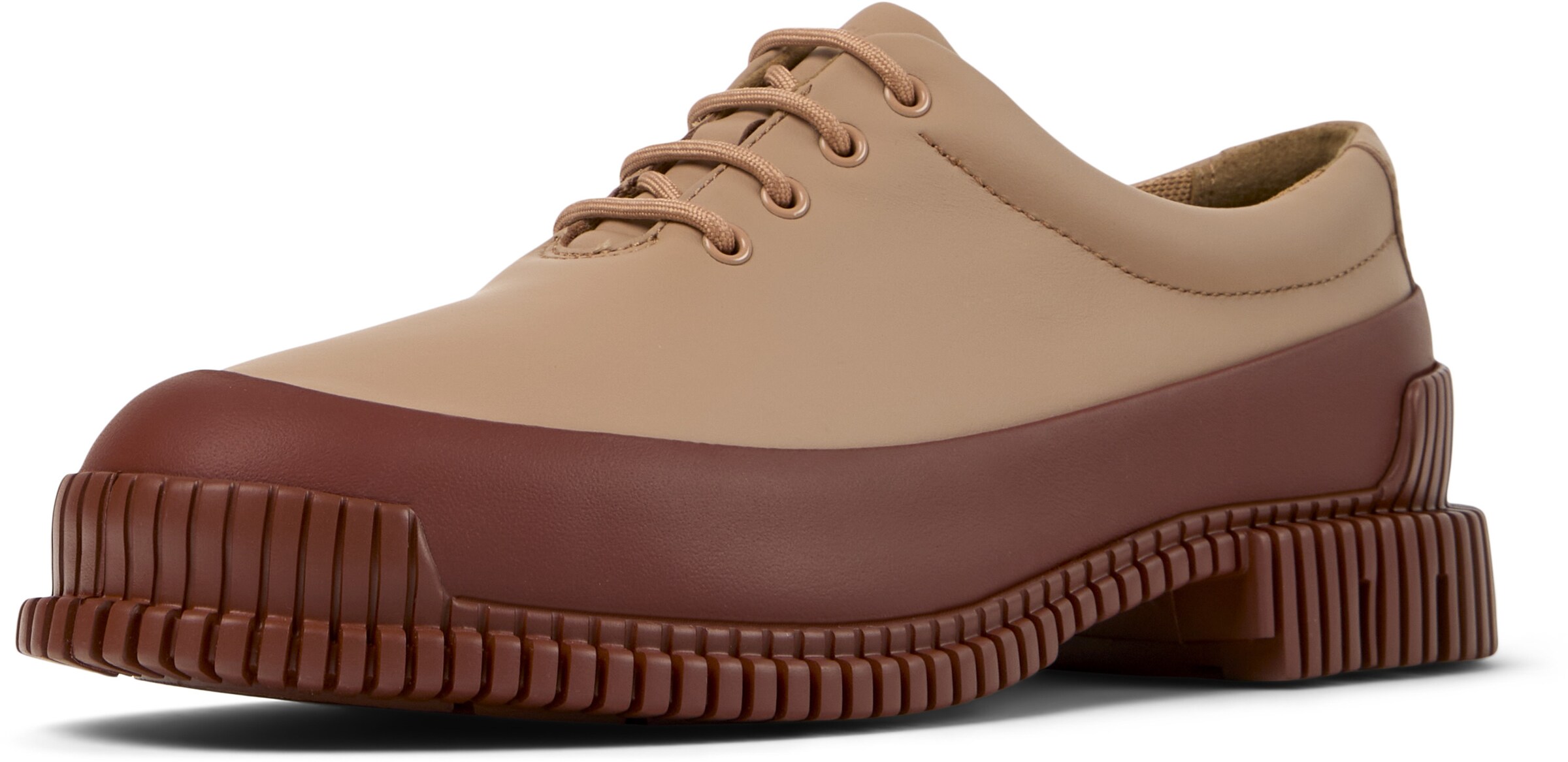 CAMPER Veterschoen &#x27;Pix&#x27; in Beige: voorkant
