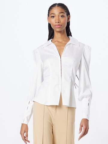 GUESS Blouse 'RINA' in Wit: voorkant