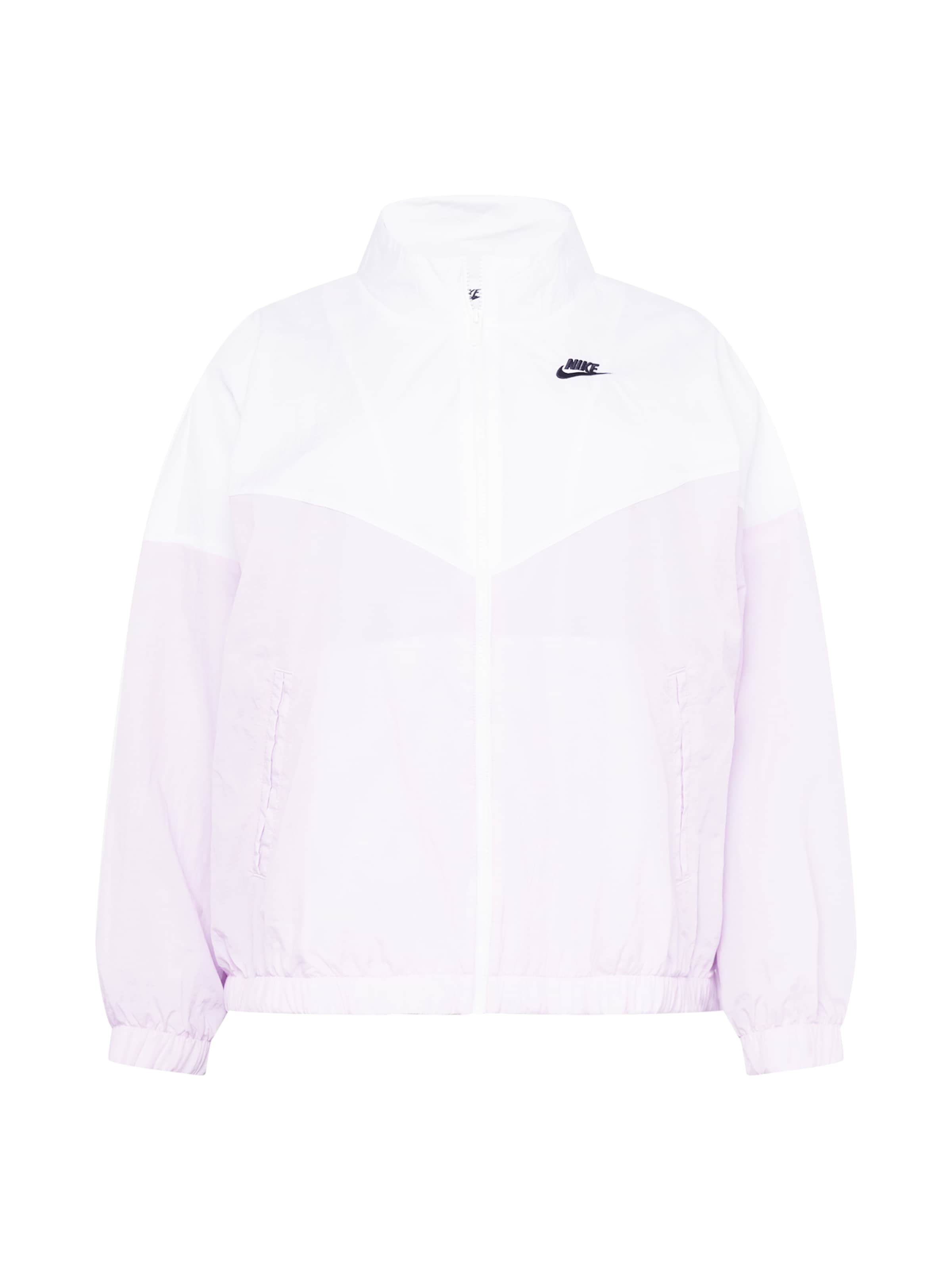 Nike Sportswear Sportjacka i vit: framsida