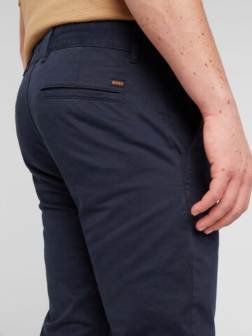 Slimfit Pantaloni chino di BOSS in blu