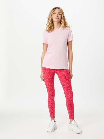 ADIDAS SPORTSWEAR Λειτουργικό μπλουζάκι 'Essentials' σε ροζ