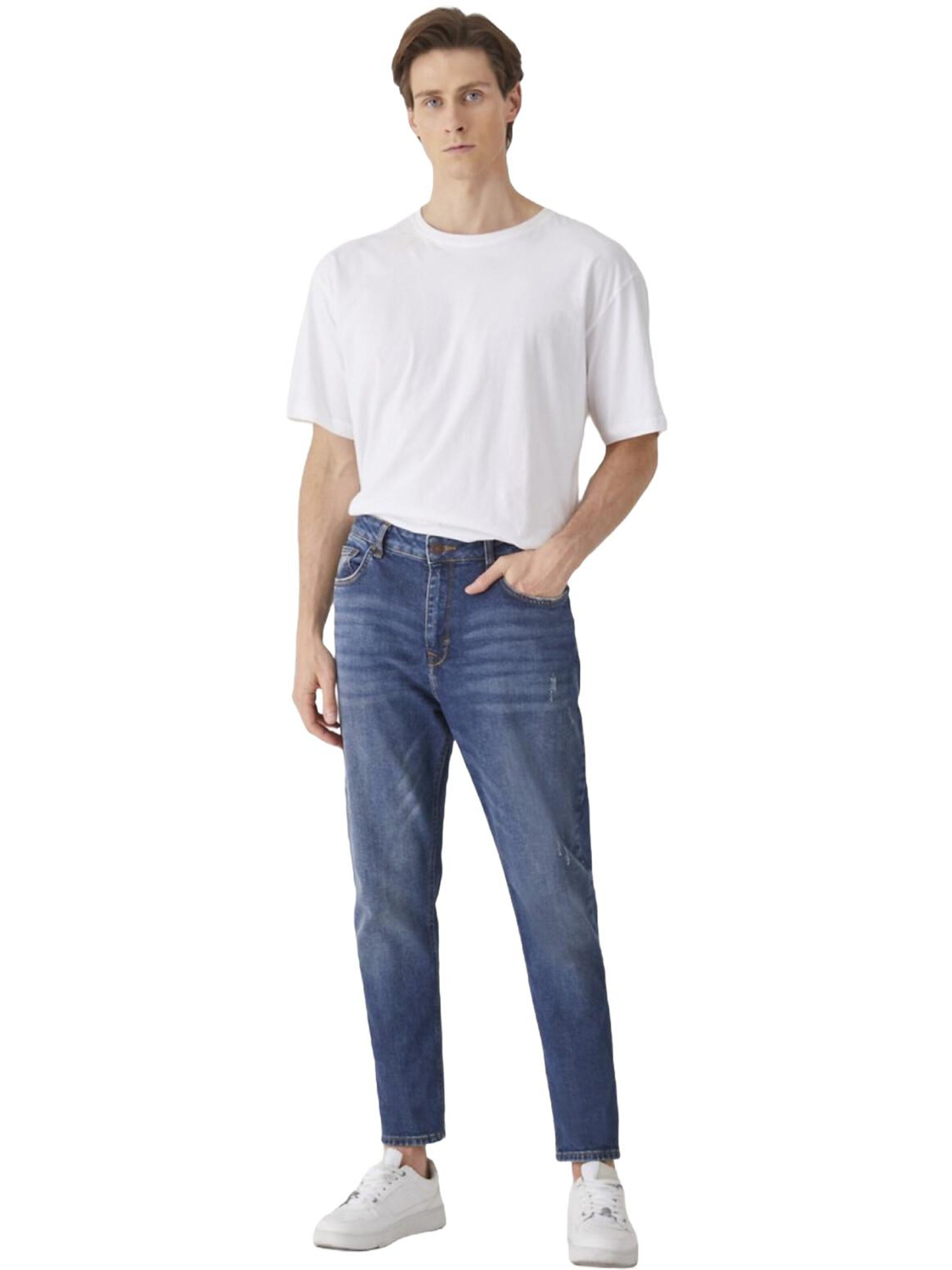 LTB Jeans - regular Vaquero 'LTB Jeans Herren Alessio Mid Waist Jeans' en azul: frente