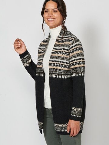 KOROSHI Knit cardigan in Black