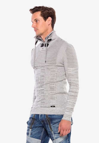 CIPO & BAXX Pullover in Grau