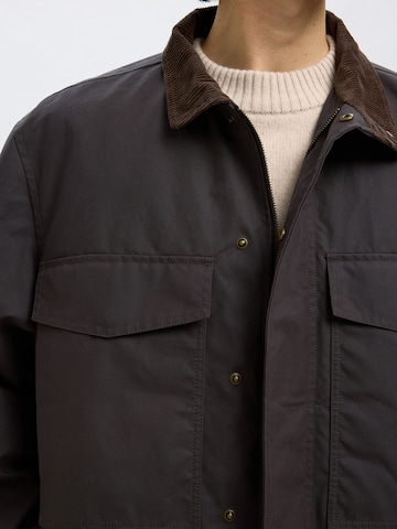 SELECTED Tussenjas 'SLHMARK' in Bruin