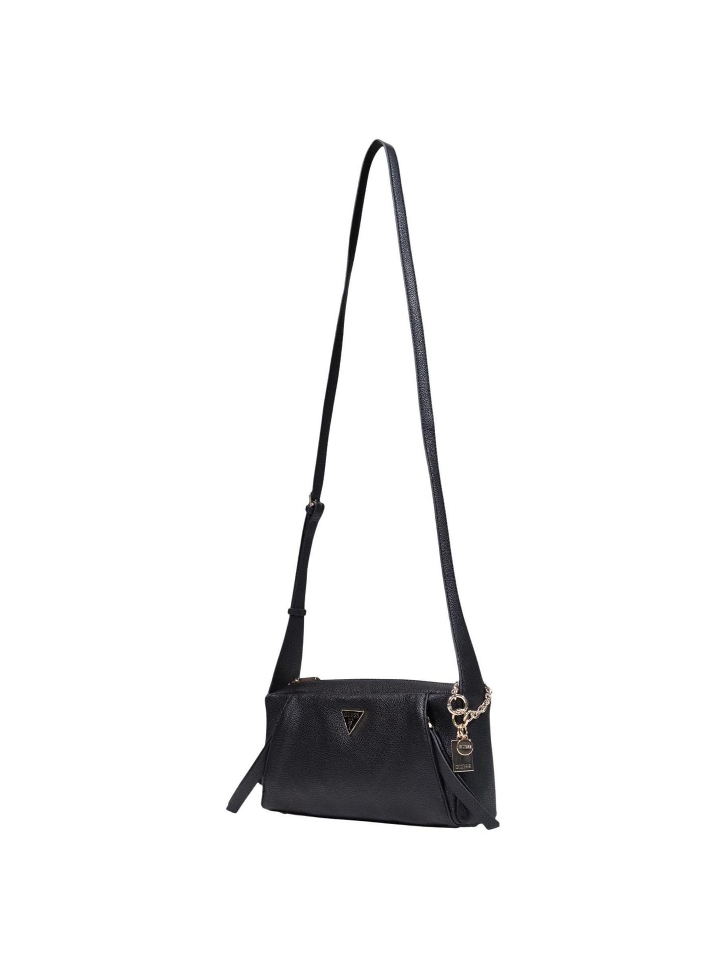 Borsa a spalla 'LUCCI GIRLFRIEND SAT HWBG97 45720' di GUESS in nero