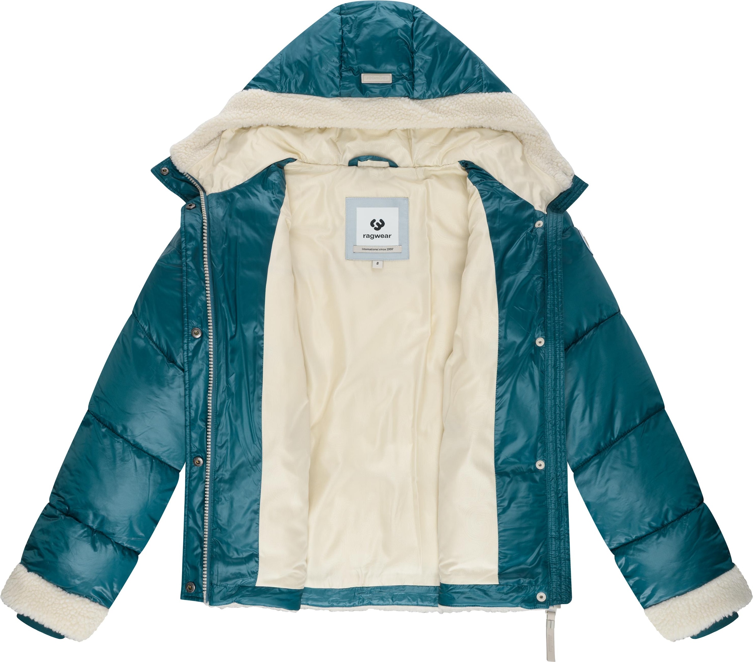 RagwearZimska jakna 'Editah Youmodo' - zelena boja