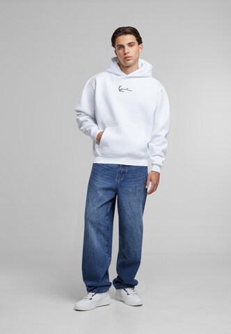 Felpa 'Essential' di Karl Kani in bianco