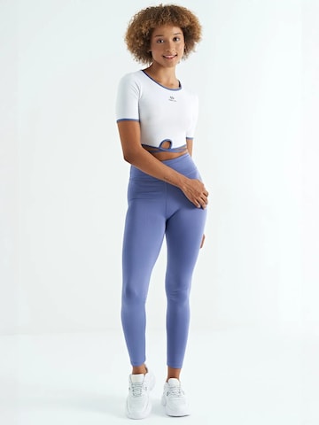 Tommy Life Skinny Leggings in Blue