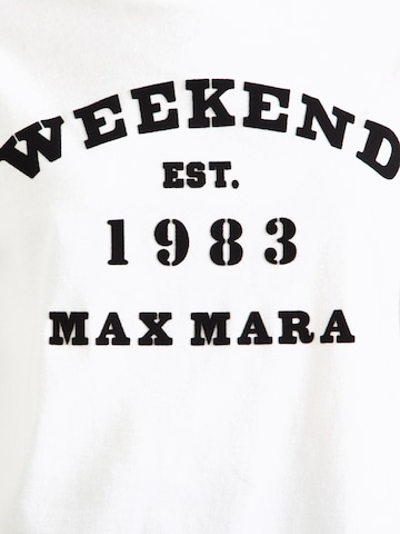 T-shirt 'TENUE' Weekend Max Mara en blanc