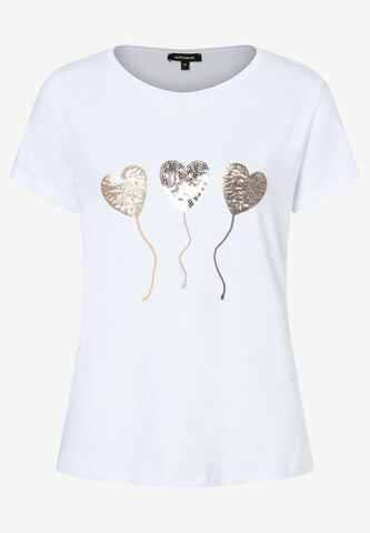 Maglietta di MORE & MORE in bianco: frontale