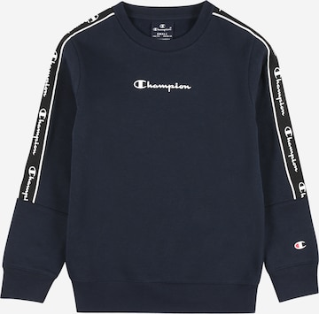 Sweat Champion Authentic Athletic Apparel en bleu : devant