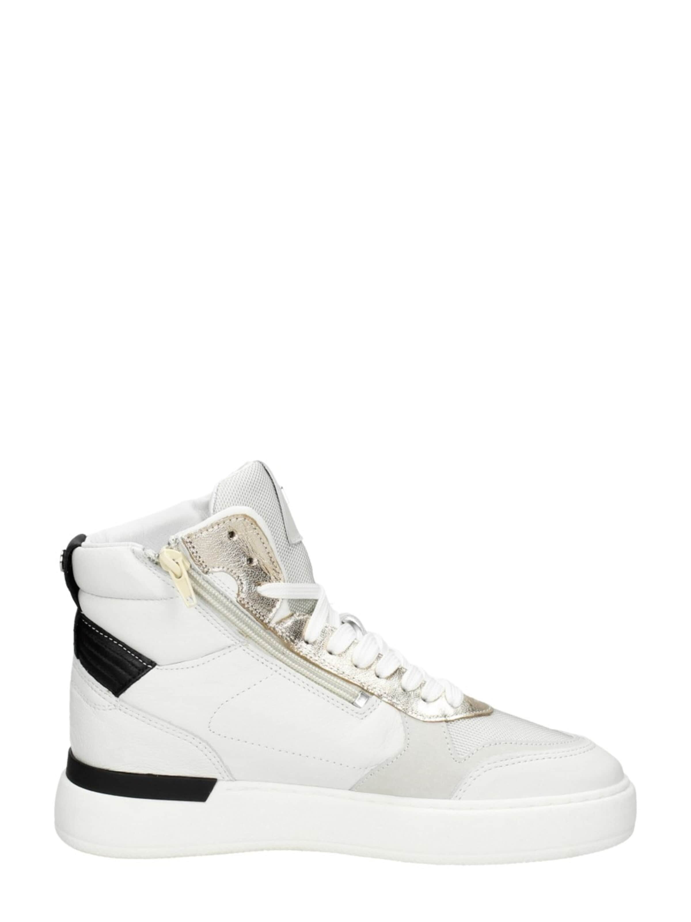 Baskets hautes 'Women High Top Sneaker' Red-Rag en blanc