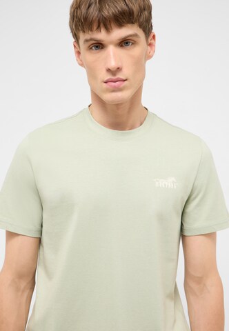 MUSTANG T-Shirt 'Austin' in Grün