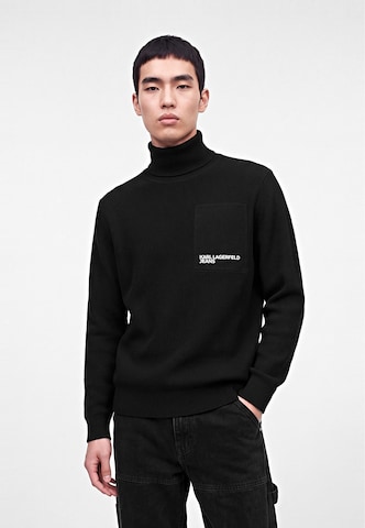 Pullover di KARL LAGERFELD JEANS in nero: frontale