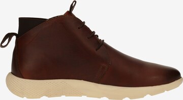 SANSIBAR Lace-Up Boots in Brown