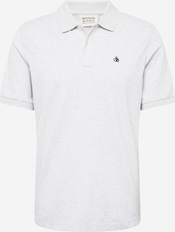 SCOTCH & SODA Poloshirt 'Essentials' in Grau: predná strana