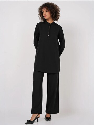 Bigdart - Calças de fato em preto: frente