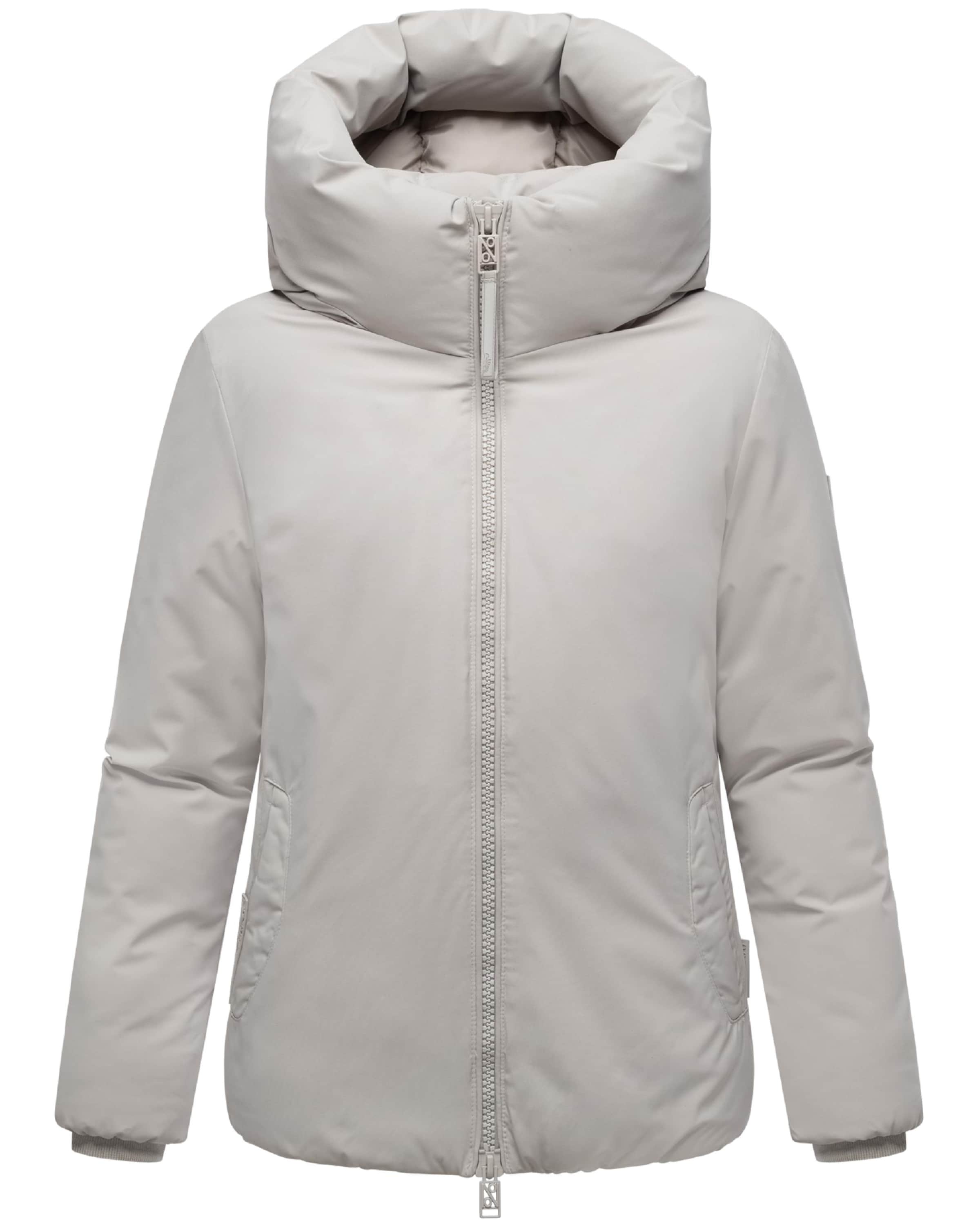 NAVAHOO Vinterjakke 'Blütenlicht 14' i beige