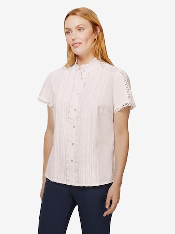 Camicia da donna di heine in bianco: frontale
