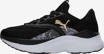 PUMA Sportschuh 'Softride Mayve Bloom' in Schwarz: Vorderseite