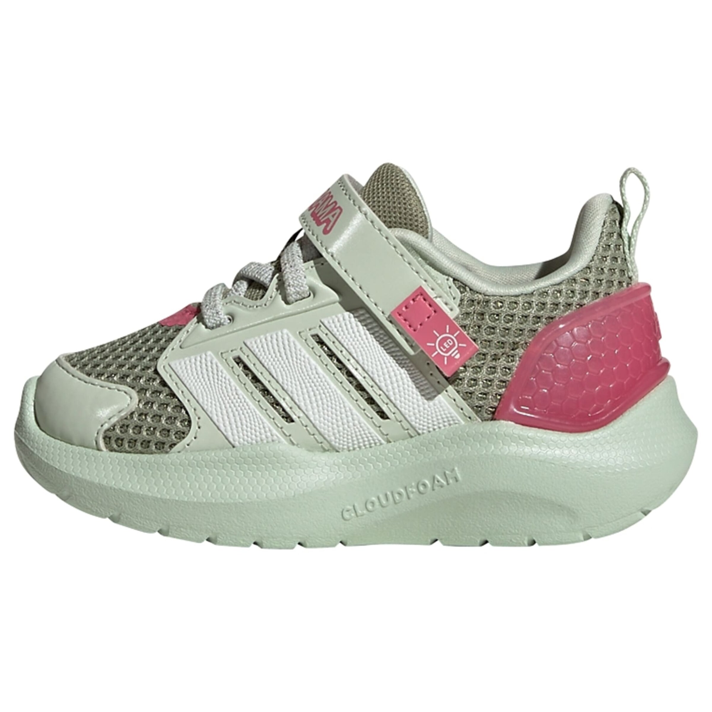 Baskets 'Lightorama' ADIDAS SPORTSWEAR en vert : devant