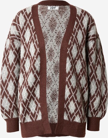 JDY Knit cardigan 'BATE' in Brown: front