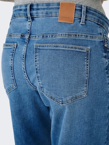Only Maternity Wide leg Jeans 'OLMMADISON BLUSH' in Blauw