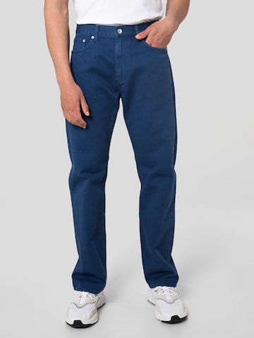 WEEKDAY Regular Jeans 'Space' in Blauw: voorkant