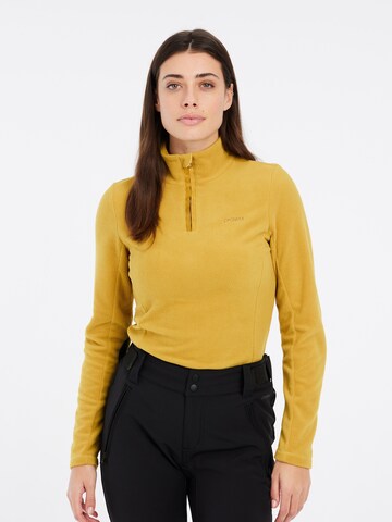 PROTEST Sportief sweatshirt 'MUTEZ' in Geel