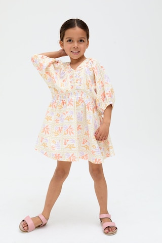 RAFFYA Kleid 'Soipoi' in Weiß: Vorderseite