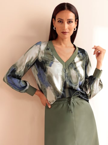 Camicia da donna di heine in verde