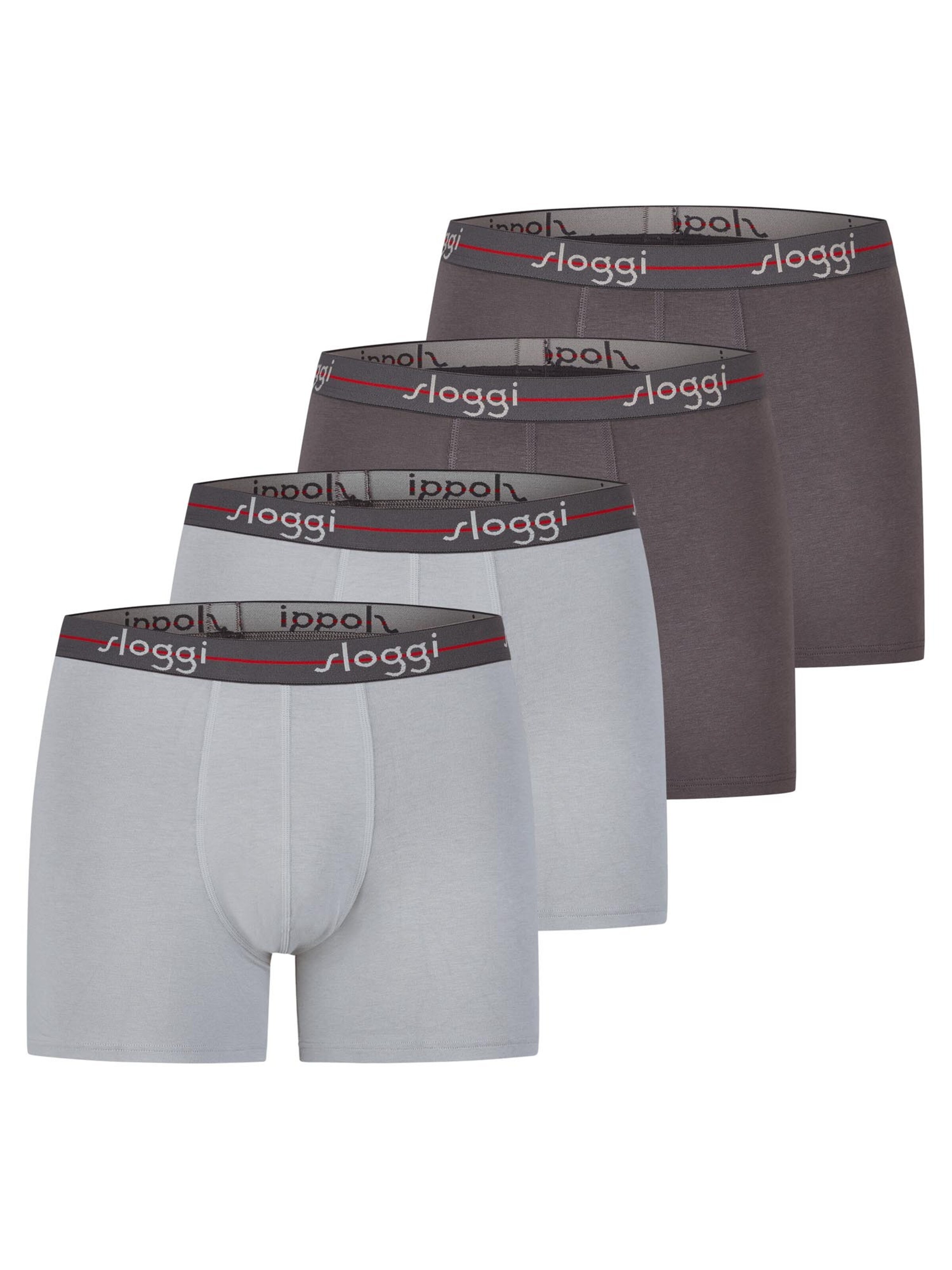 SLOGGI Boxer shorts 'men Start' in Grey: front