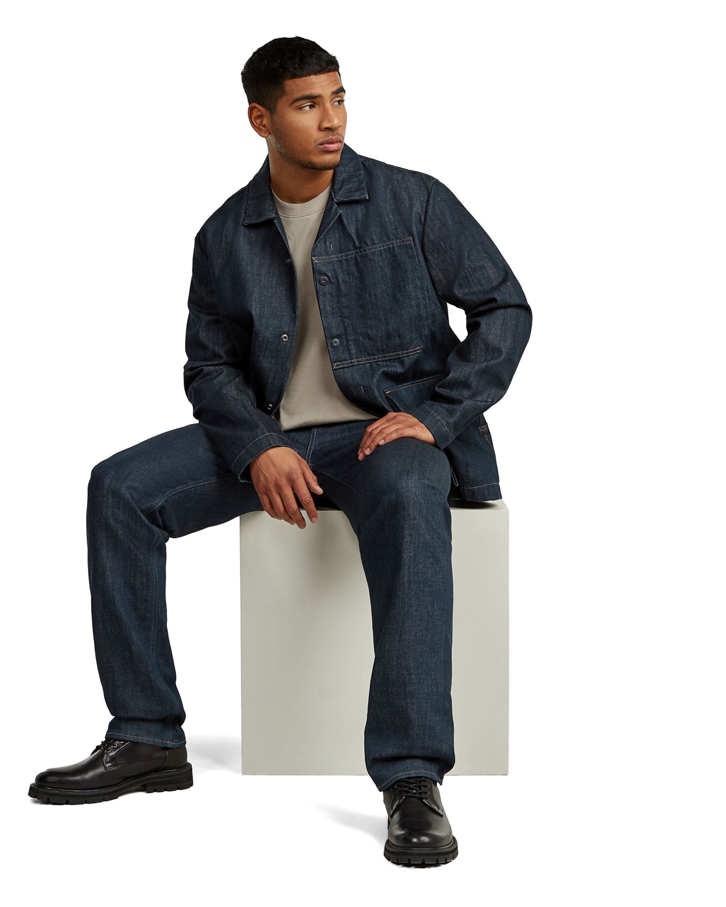 G-STAR Blazer - 'Marseille Blazer' in Blau