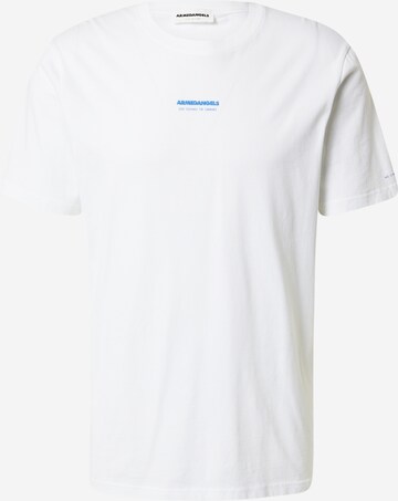 ARMEDANGELS T-shirt 'Adoni' i vit: framsida