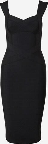 Rochie de cocktail de la Lipsy pe negru: față