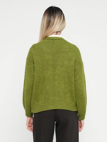 JDY Cardigan 'JDYDINEA' i grøn