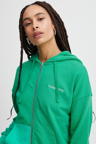The Jogg Concept - Sudadera con cremallera en verde