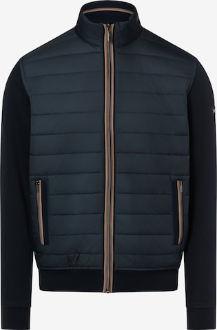 bugatti Between-Season Jacket in Blue: front