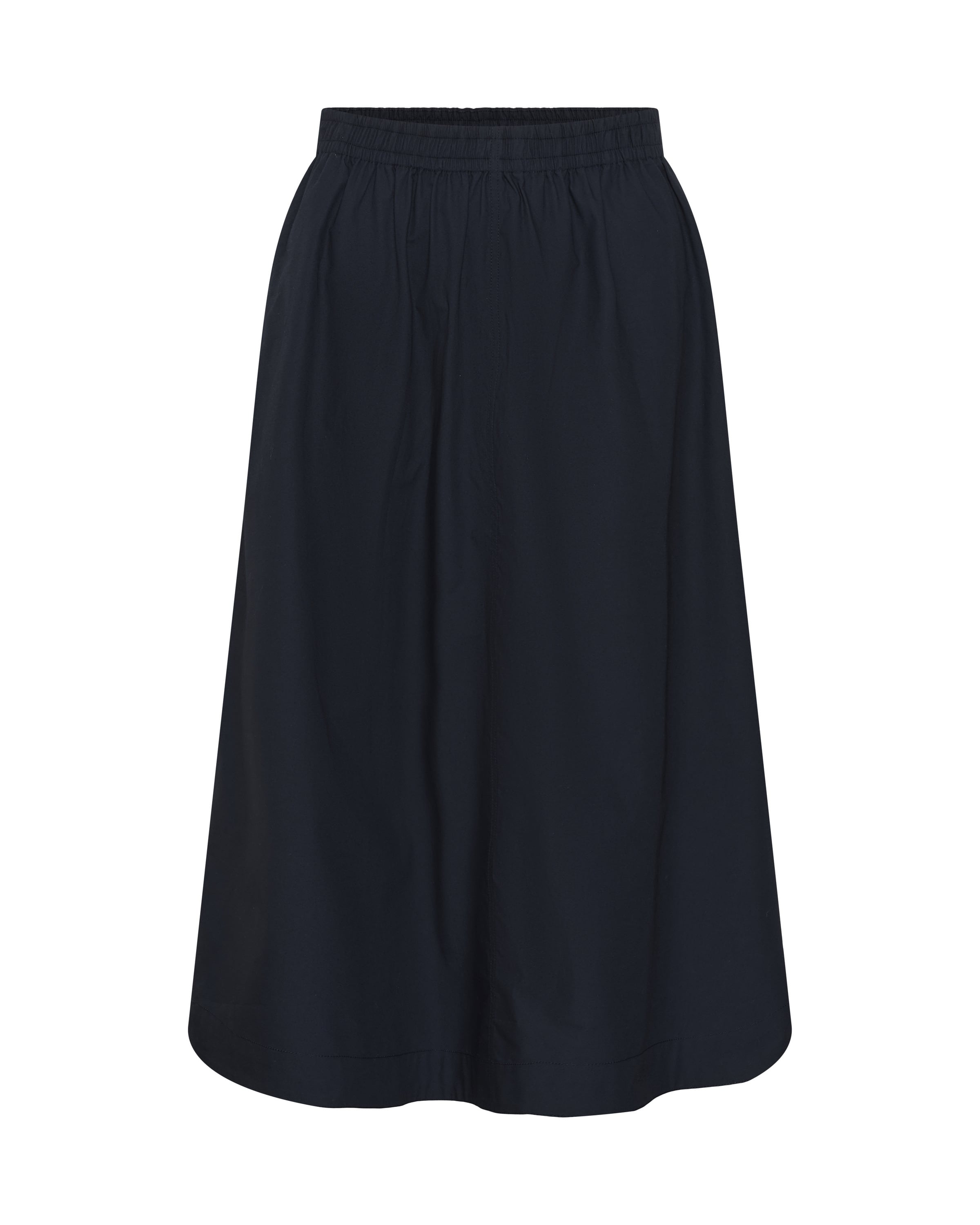 Part Two Rok 'AsminaPW' in de kleur Nachtblauw, Productweergave