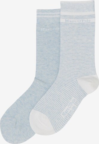 Chaussettes Marc O'Polo en bleu : devant