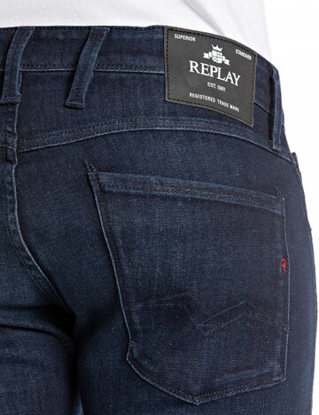 REPLAY Slimfit Jeans in Blau