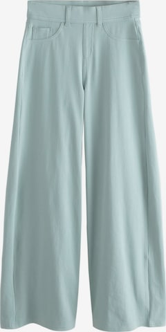 Wide leg Jeans di Next in verde: frontale