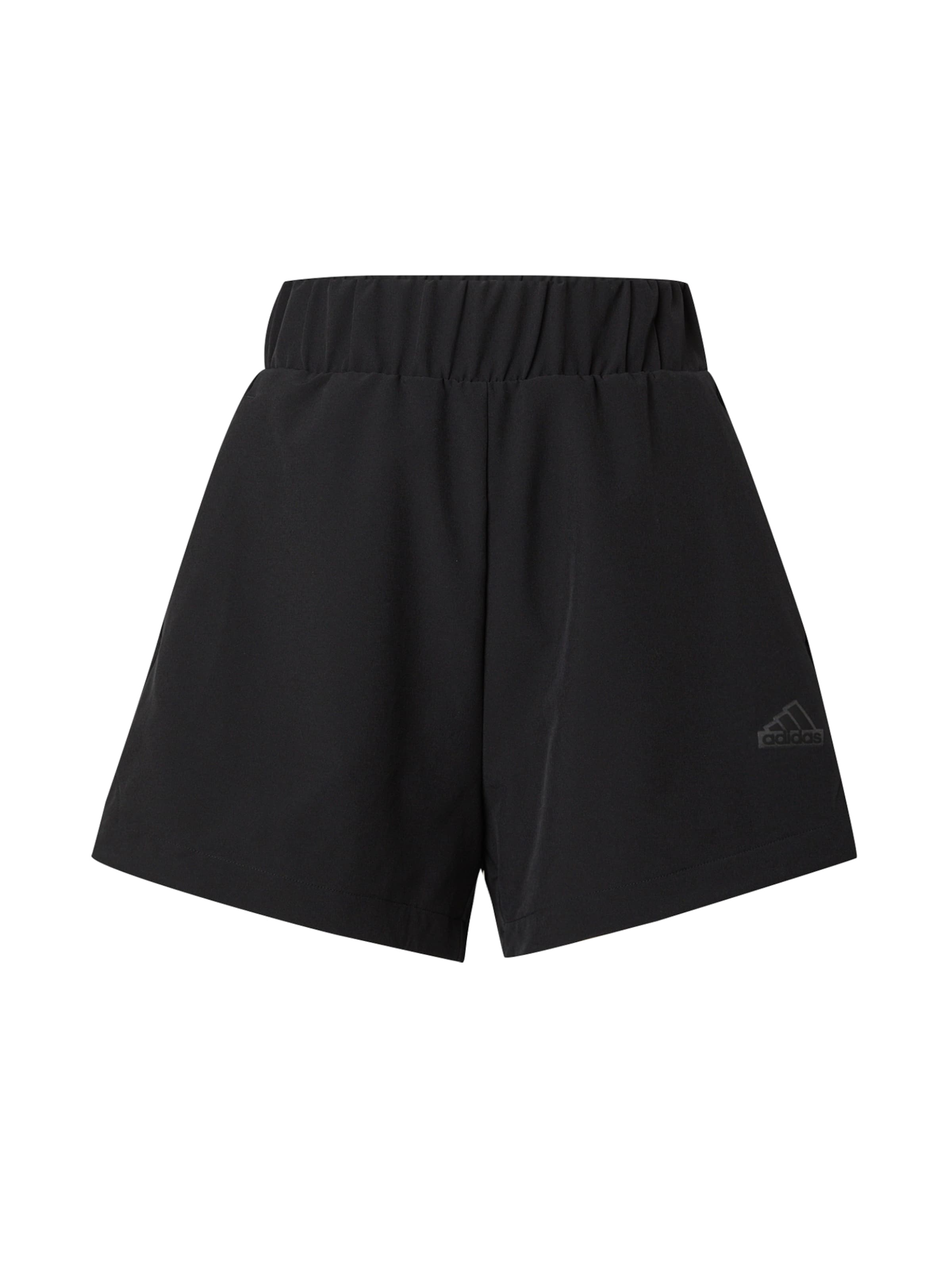 ADIDAS SPORTSWEAR Loosefit Funkcionális nadrág - fekete: elől