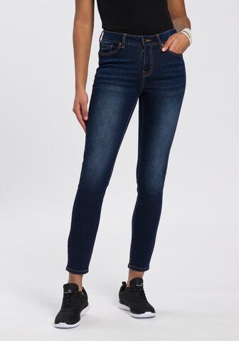 KangaROOS Skinny Jeans in Blue: front